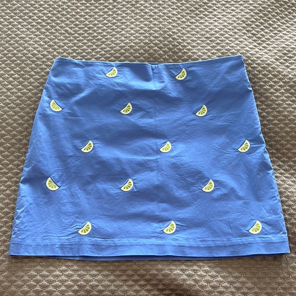 Vineyard Vines embroidered skirt size 10